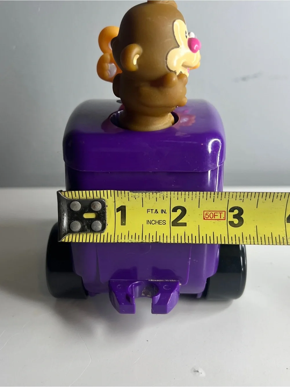 Little Tikes Purple Choo Zoo Train w/ Monkey, Tiger, & Elephant Figures - WORKS!